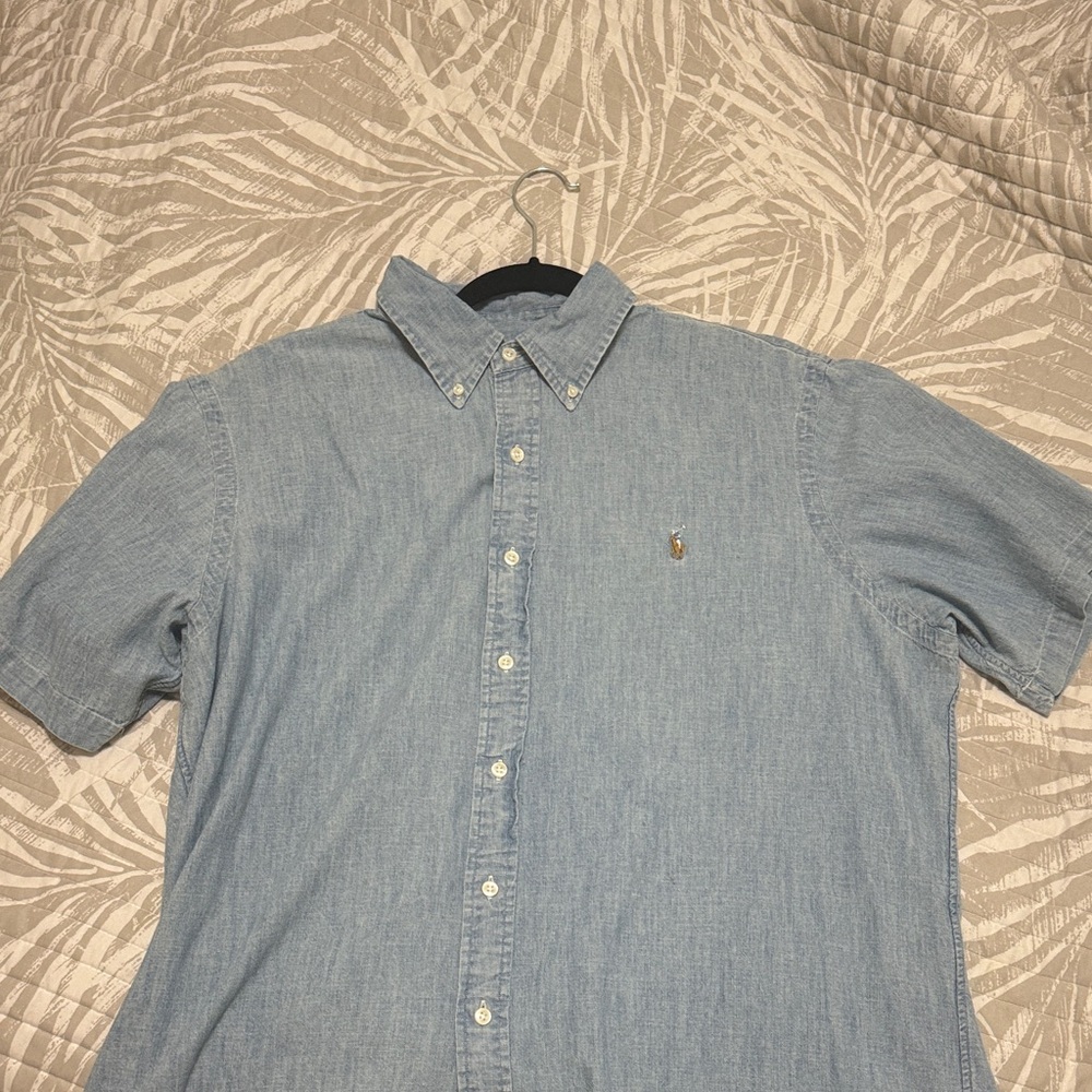 Polo by Ralph Lauren Blue Casual Button Down Shirt